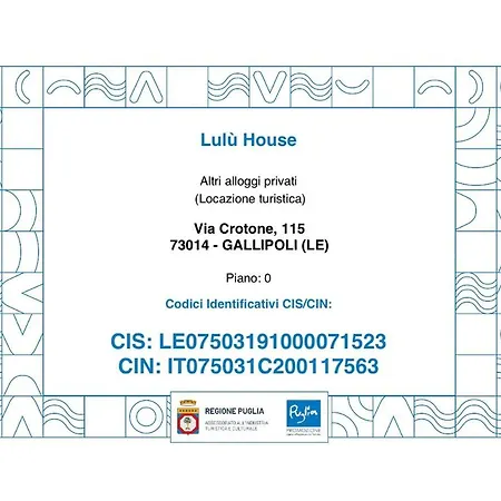 Lägenhet Lulu House Gallipolli